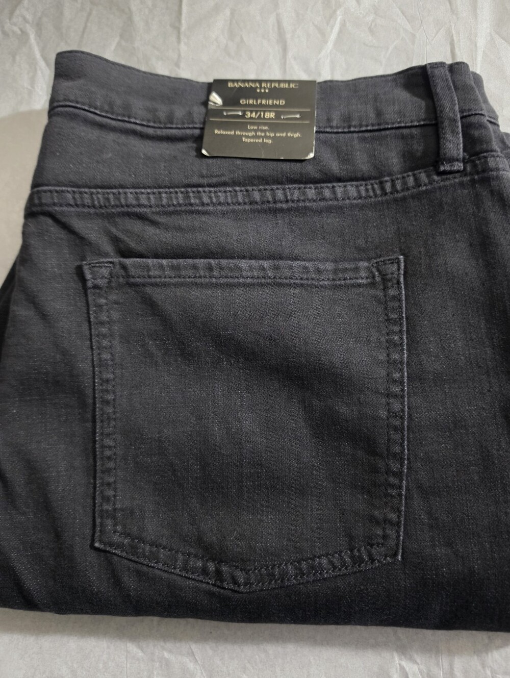 Banana Republic Girlfriend low-rise Jeans -New